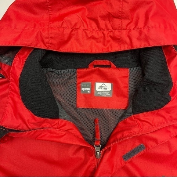 MCKINLEY Aquamaxpro Terang Shell rain red windbreaker lightweight Jacket size XL - Picture 4 of 11